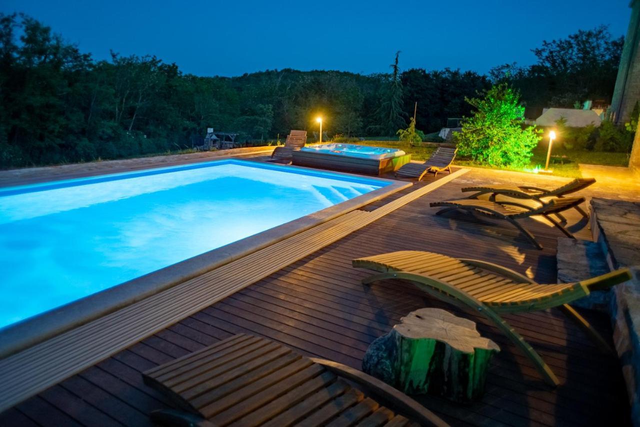 Julijud, Heated Pool, Jacuzzi, Dome And Sauna Brajkovici  外观 照片
