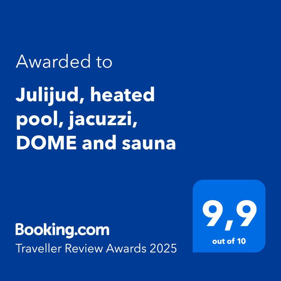 Julijud, Heated Pool, Jacuzzi, Dome And Sauna Brajkovici  外观 照片
